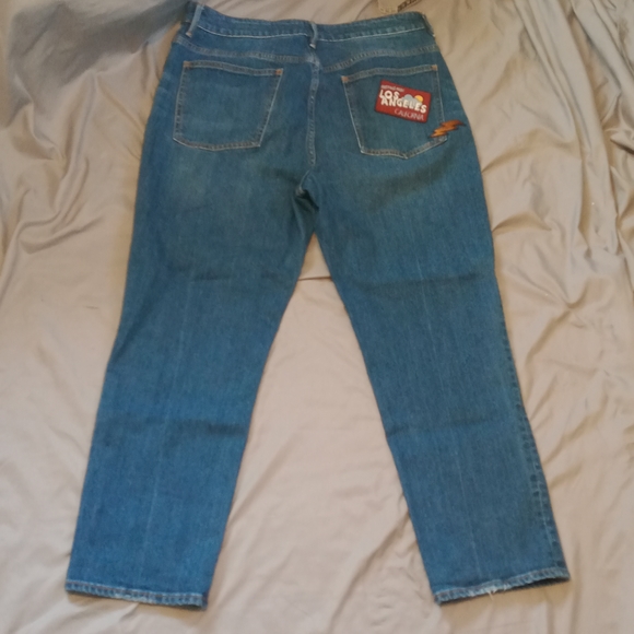Pacsun high waisted Mom cropped retro jeans size 30 - Picture 2 of 14